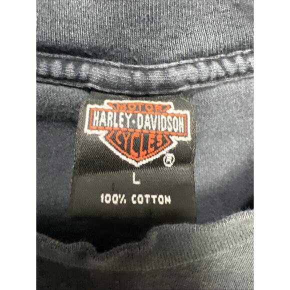 Vintage 1997 Single Stitch Harley Davidson T Shirt Size Large USA Made - Picture 6 of 10